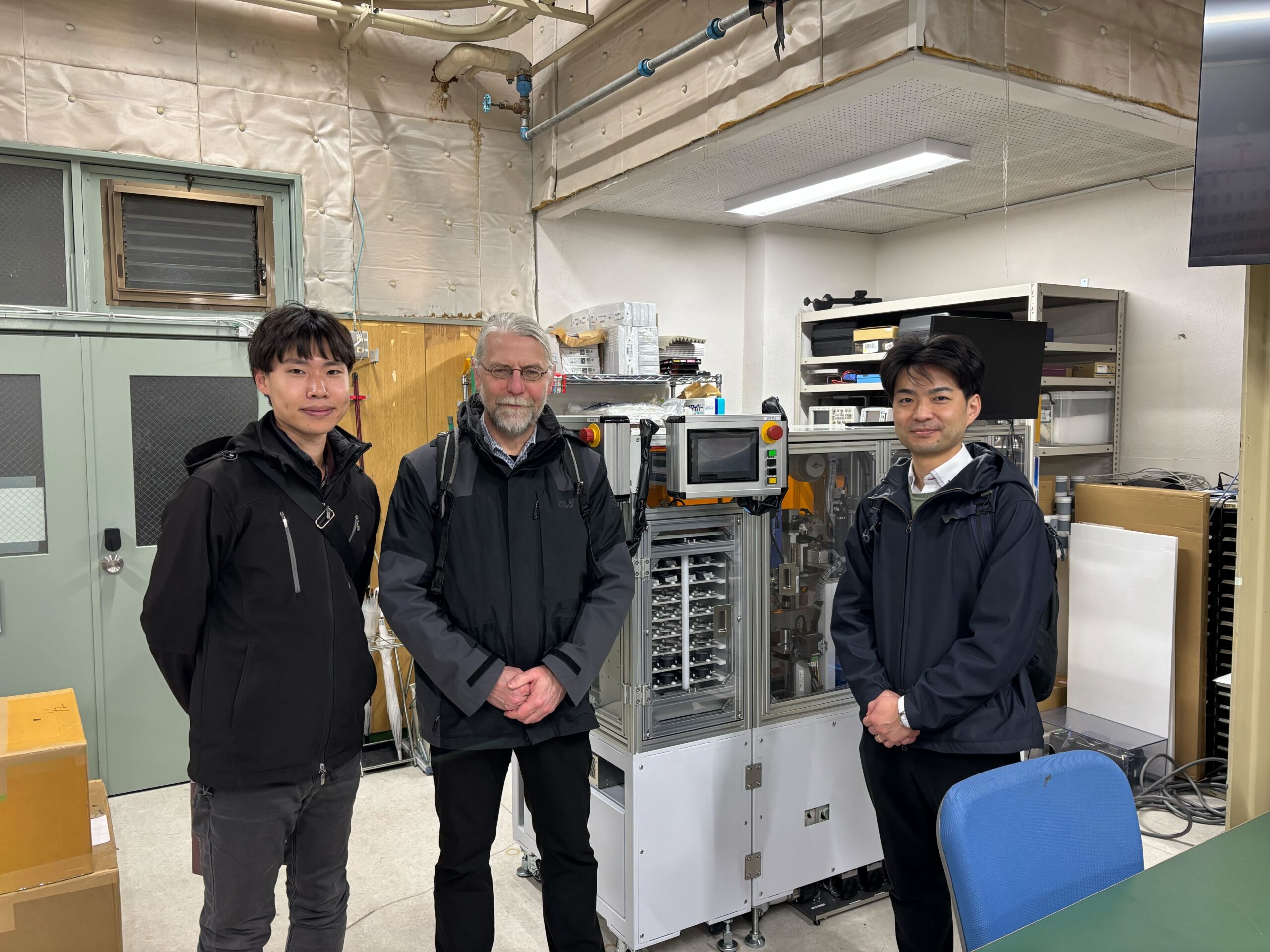 Dr. André Weberが訪問されました - 長藤研究室 東京大学 大学院工学系
